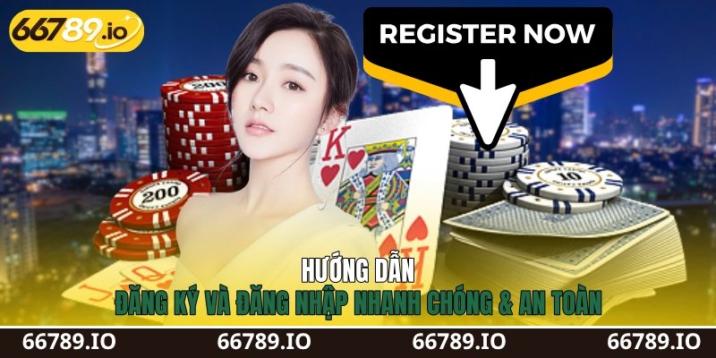 hướng dẫn đăng ký và đăng nhập nhanh chóng & an toàn